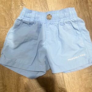 Baby boys properly tied shorts